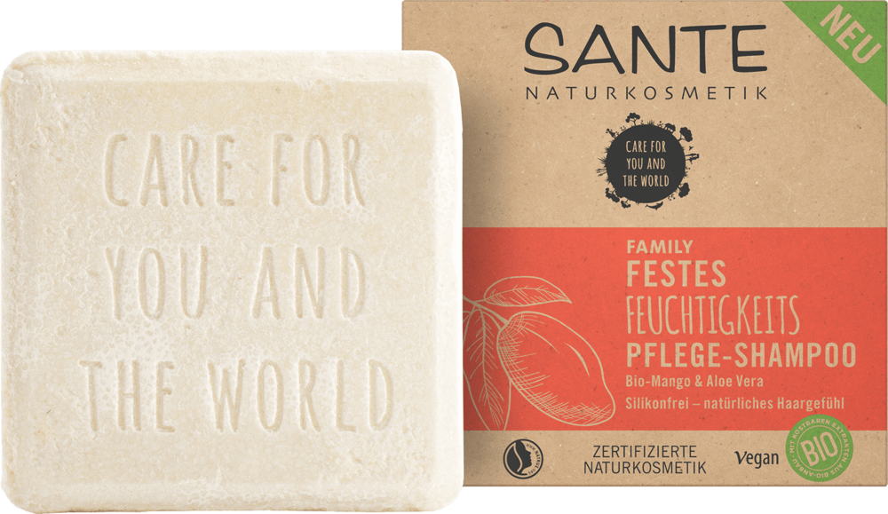 Sante Family Solid Moisturizing Care Palashampoo-Sante-Hyvinvoinnin Tavaratalo