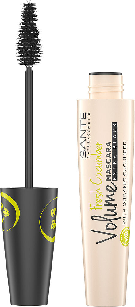 Sante Fresh Cucumber Volume Mascara Extra Black-Sante-Hyvinvoinnin Tavaratalo
