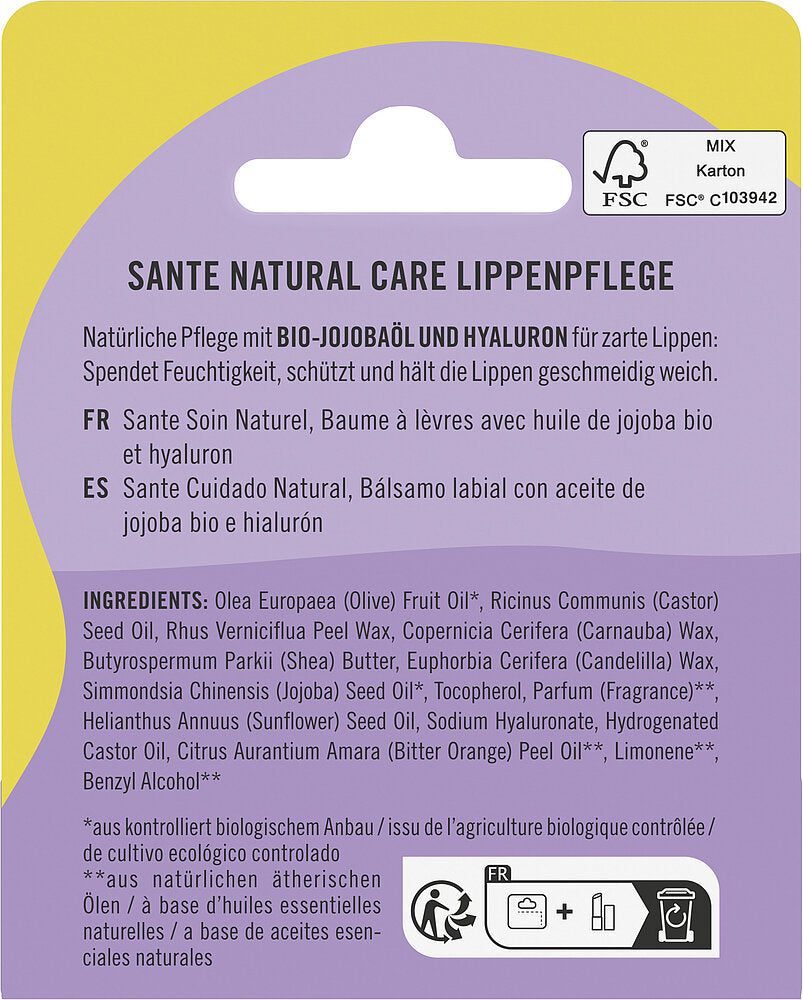 Sante Natural Care Huulivoide
