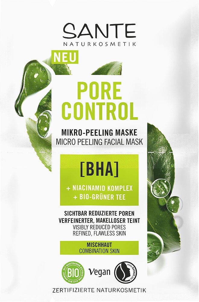Sante Pore Control Mikrokuoriva Kasvonaamio-Sante-Hyvinvoinnin Tavaratalo