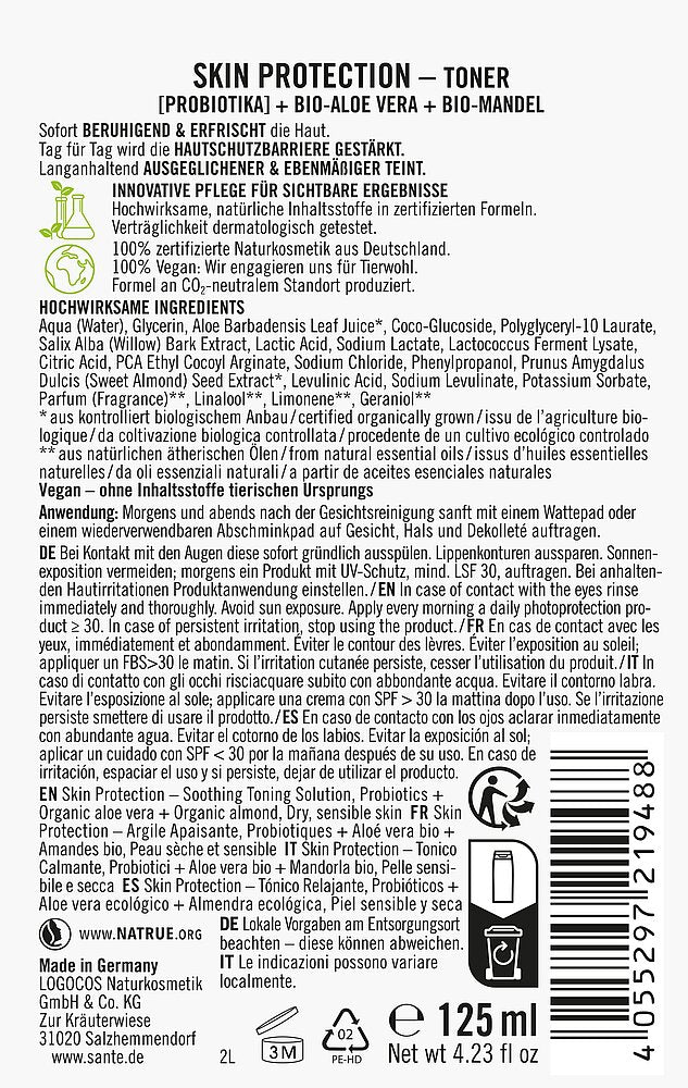 Sante Skin Protection Kasvovesi-Sante-Hyvinvoinnin Tavaratalo