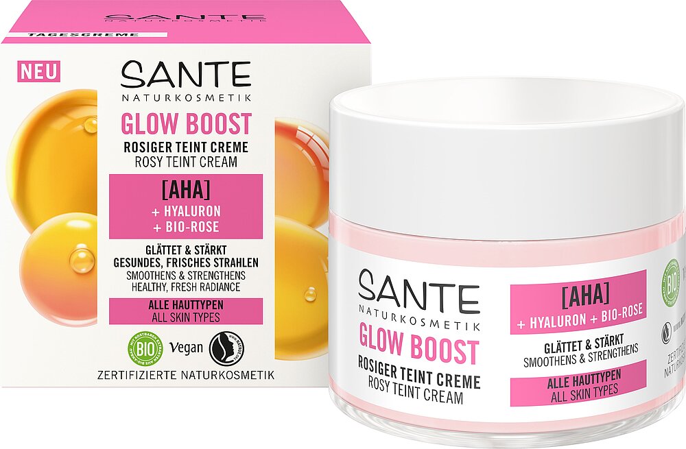Sante Glow Boost Sävyttävä Kasvovoide-Sante-Hyvinvoinnin Tavaratalo
