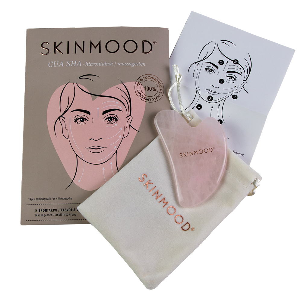 SkinMood Gua Sha Beauty Tool Hierontalasta-SkinMood-Hyvinvoinnin Tavaratalo