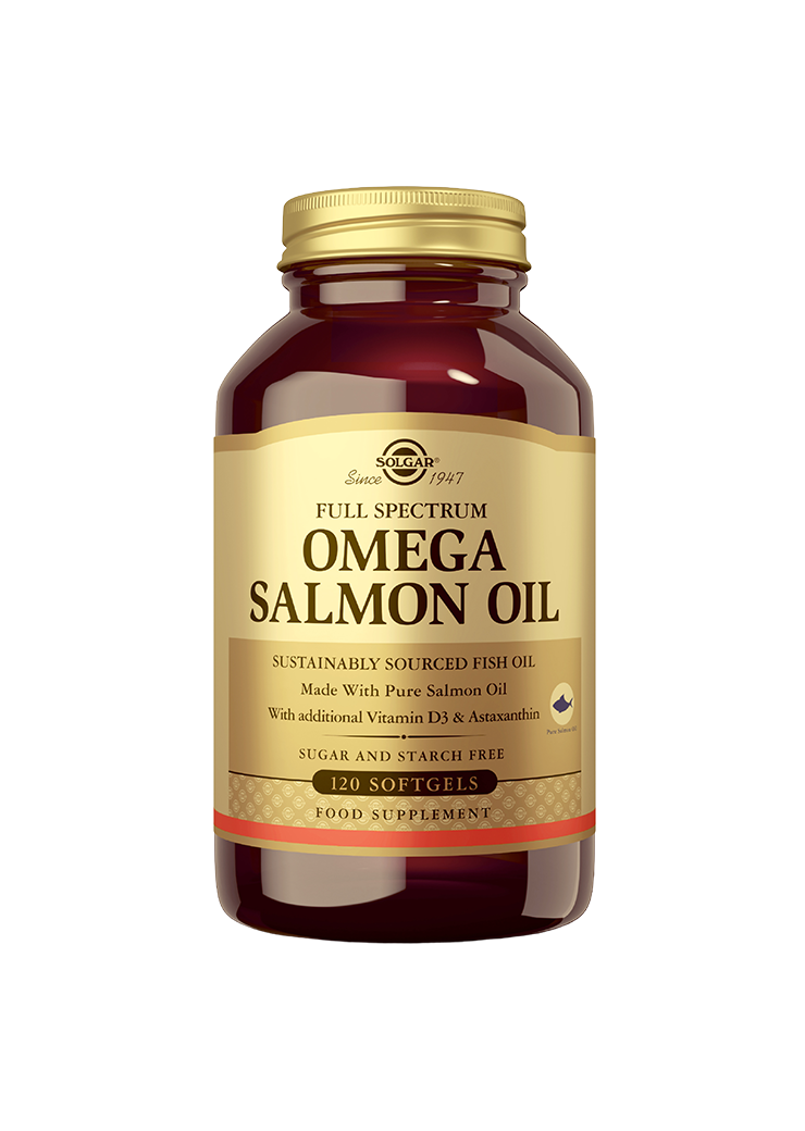 Solgar Full Spectrum Omega Salmon Oil-Solgar-Hyvinvoinnin Tavaratalo