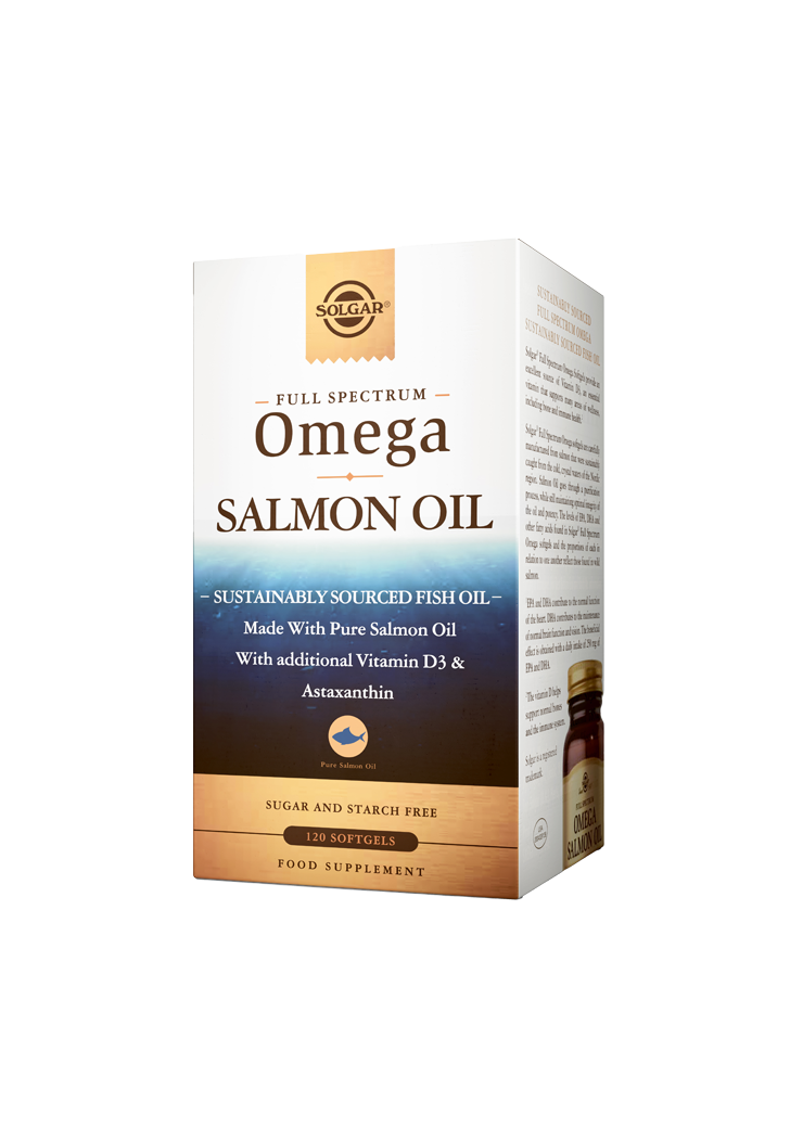Solgar Full Spectrum Omega Salmon Oil-Solgar-Hyvinvoinnin Tavaratalo