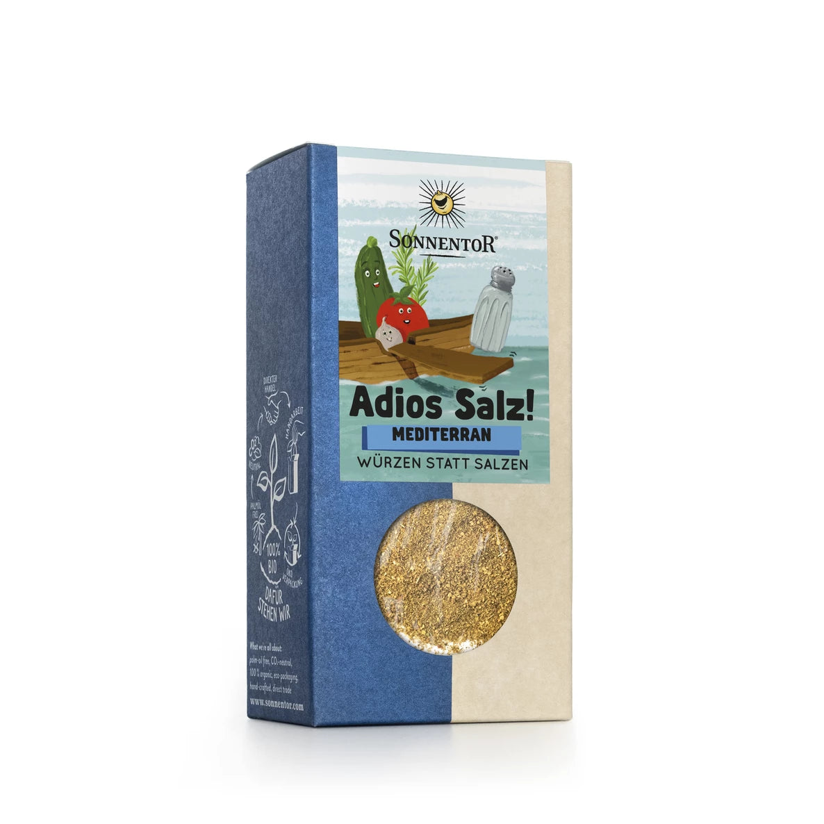 Sonnentor Luomu Adios Salt! Välimeri Mausteseos