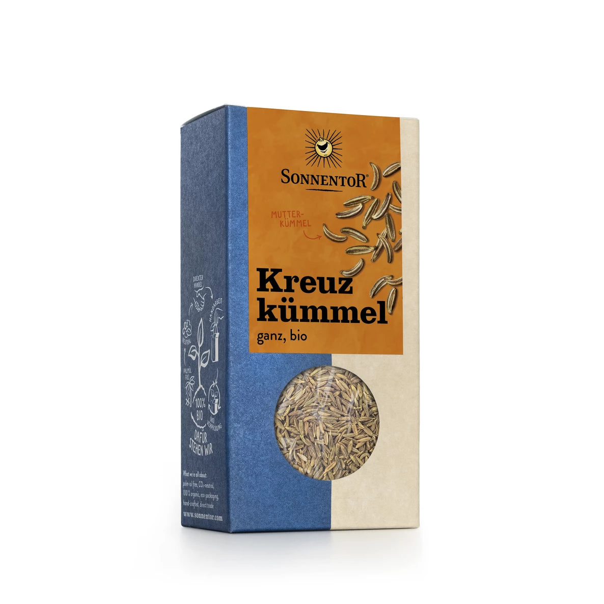 Sonnentor Luomu Juustokumina Kokonainen