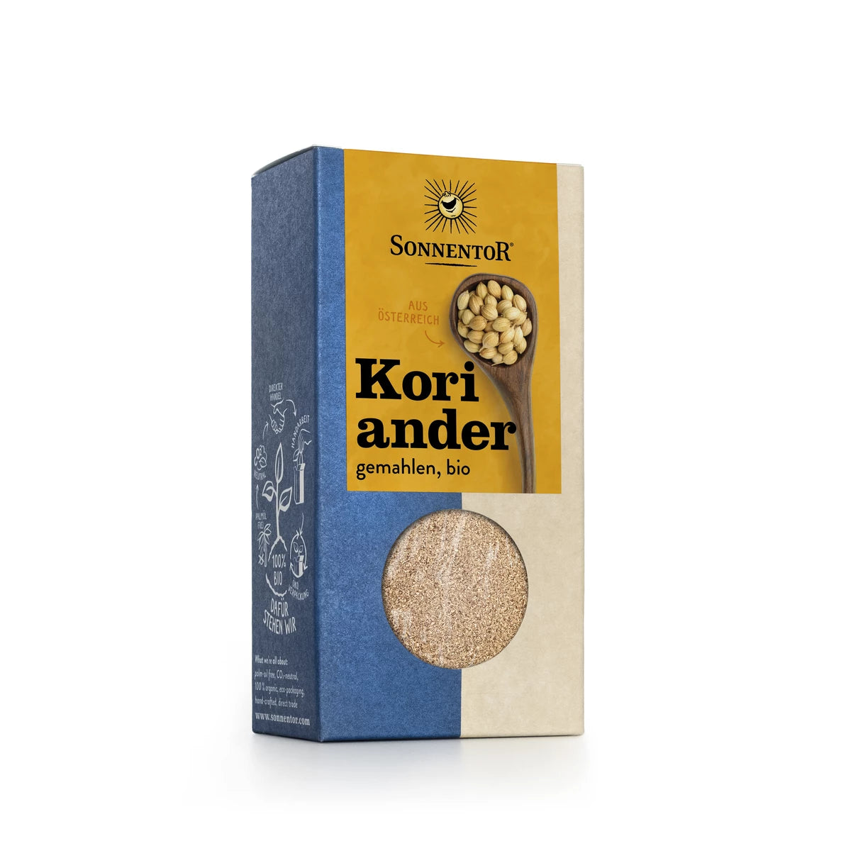 Sonnentor Luomu Korianteri Jauhettu