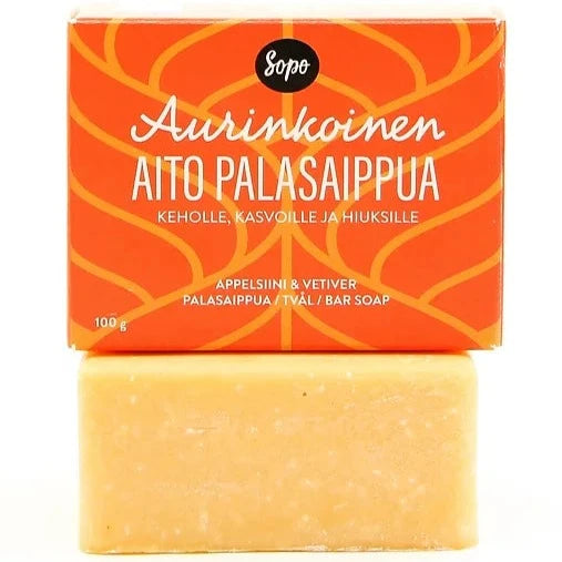 Sopo Aurinkoinen Aito Palasaippua-Sopo-Hyvinvoinnin Tavaratalo