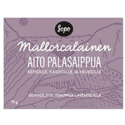 Sopo Mallorcalainen Aito Palasaippua-Sopo-Hyvinvoinnin Tavaratalo