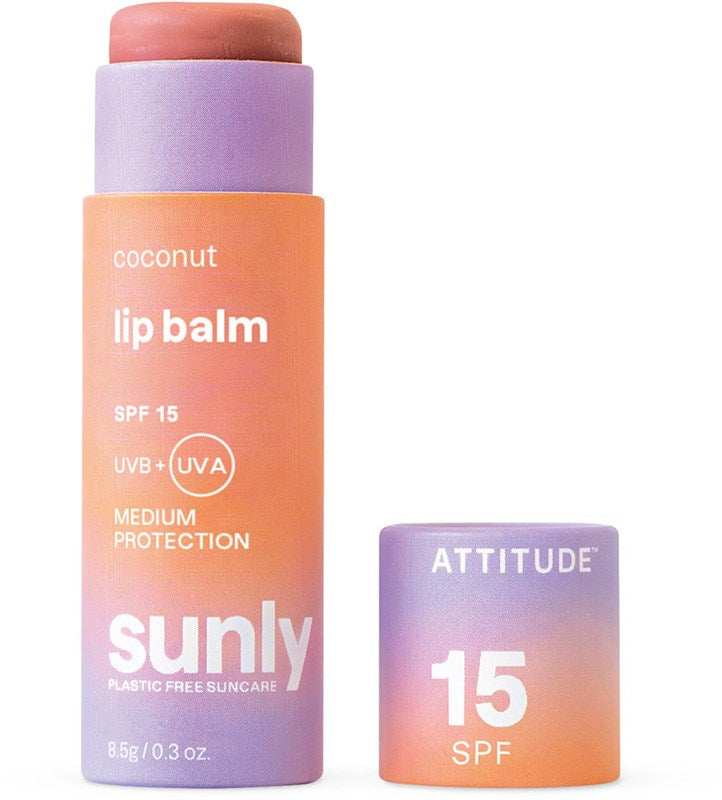 Sunly by Attitude Huulivoide SPF15-Sunly by Attitude-Hyvinvoinnin Tavaratalo