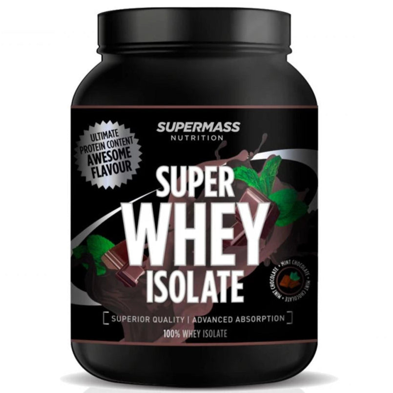 Supermass Nutrition SUPER WHEY ISOLATE Mint Chocolate-Supermass Nutrition-Hyvinvoinnin Tavaratalo