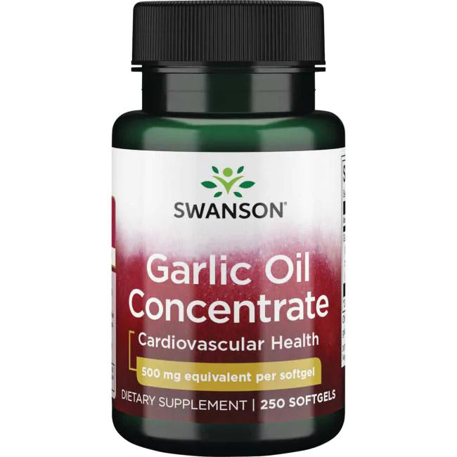 Swanson Garlic Oil Concentrate 500 mg