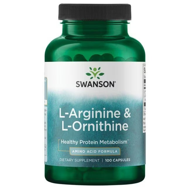 Swanson L-Arginine & L-Ornithine