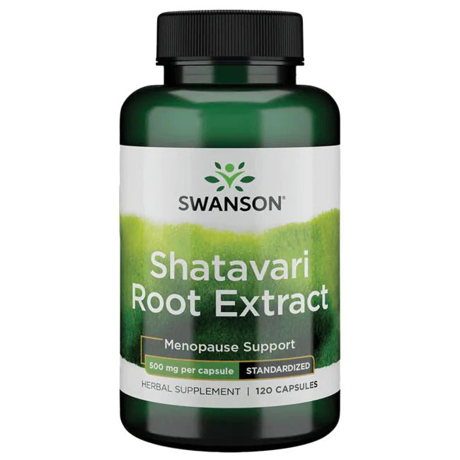Swanson Shatavari Root Extract – vakioitu shatavarinjuuriuute 500 mg, 120 kapselia