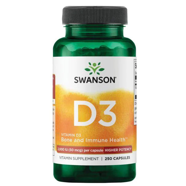 Swanson Vitamin D3 50 mikrog-Swanson-Hyvinvoinnin Tavaratalo