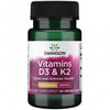Swanson Vitamins D3 & K2