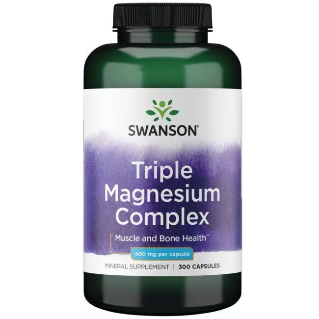 Swanson Triple Magnesium Complex-Swanson-Hyvinvoinnin Tavaratalo