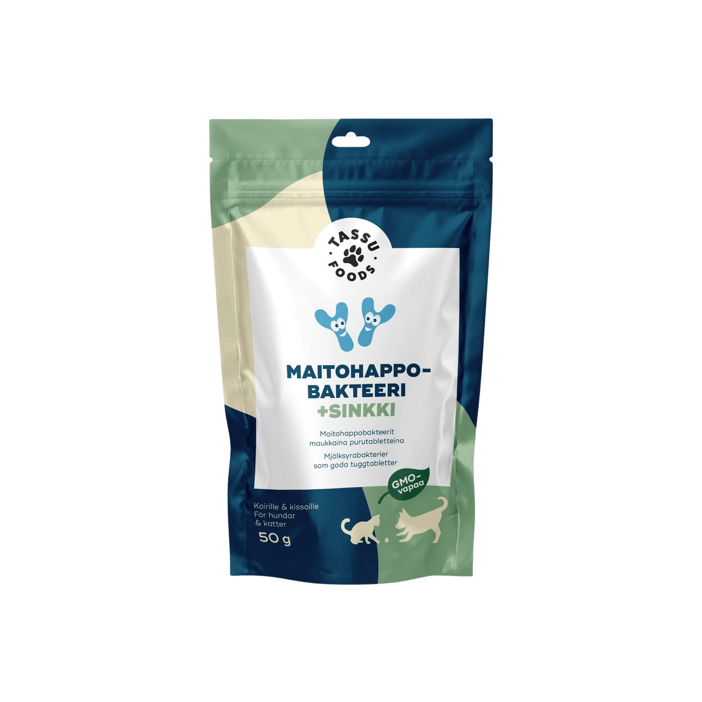 Tassu Foods Maitohappobakteeri + Sinkki-Tassu Foods-Hyvinvoinnin Tavaratalo