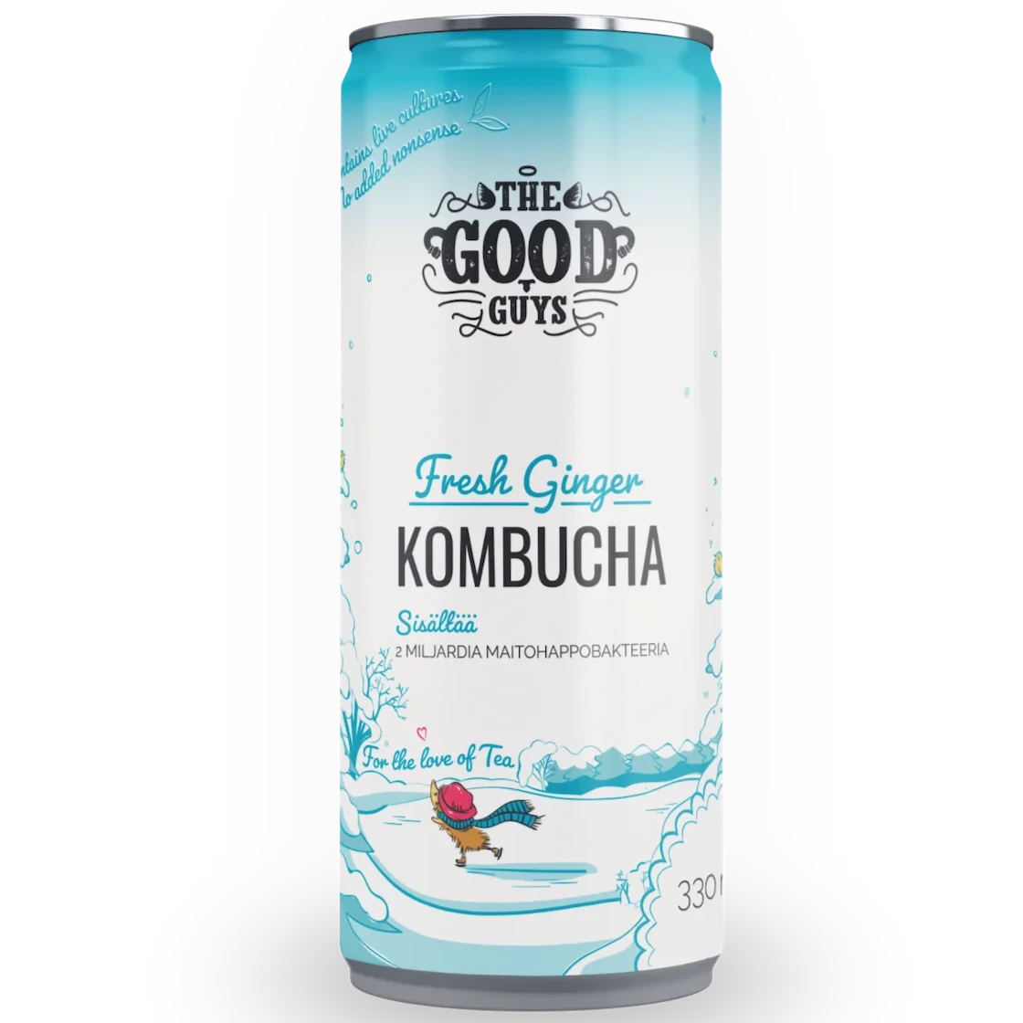 The Good Guys Luomu Kombucha Fresh Ginger-The Good Guys-Hyvinvoinnin Tavaratalo