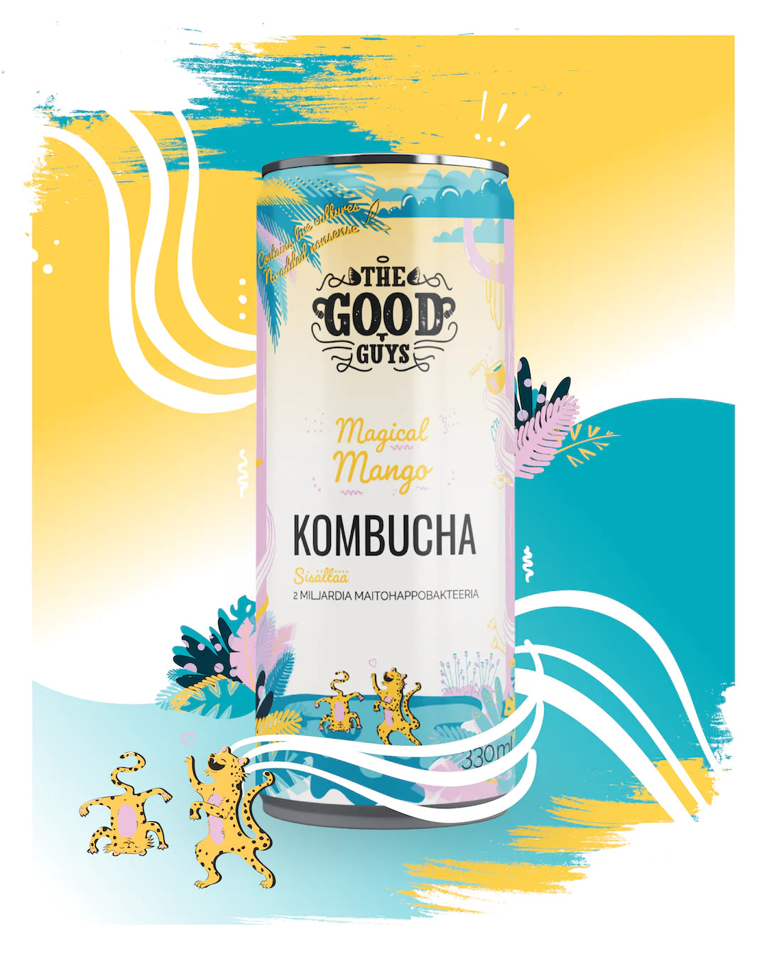 The Good Guys Luomu Kombucha Magical Mango-The Good Guys-Hyvinvoinnin Tavaratalo