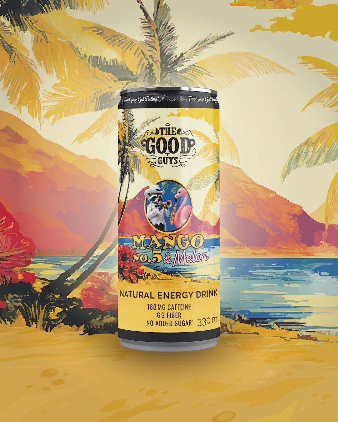 The Good Guys Natural Energy Drink Mango no.5 & Melon