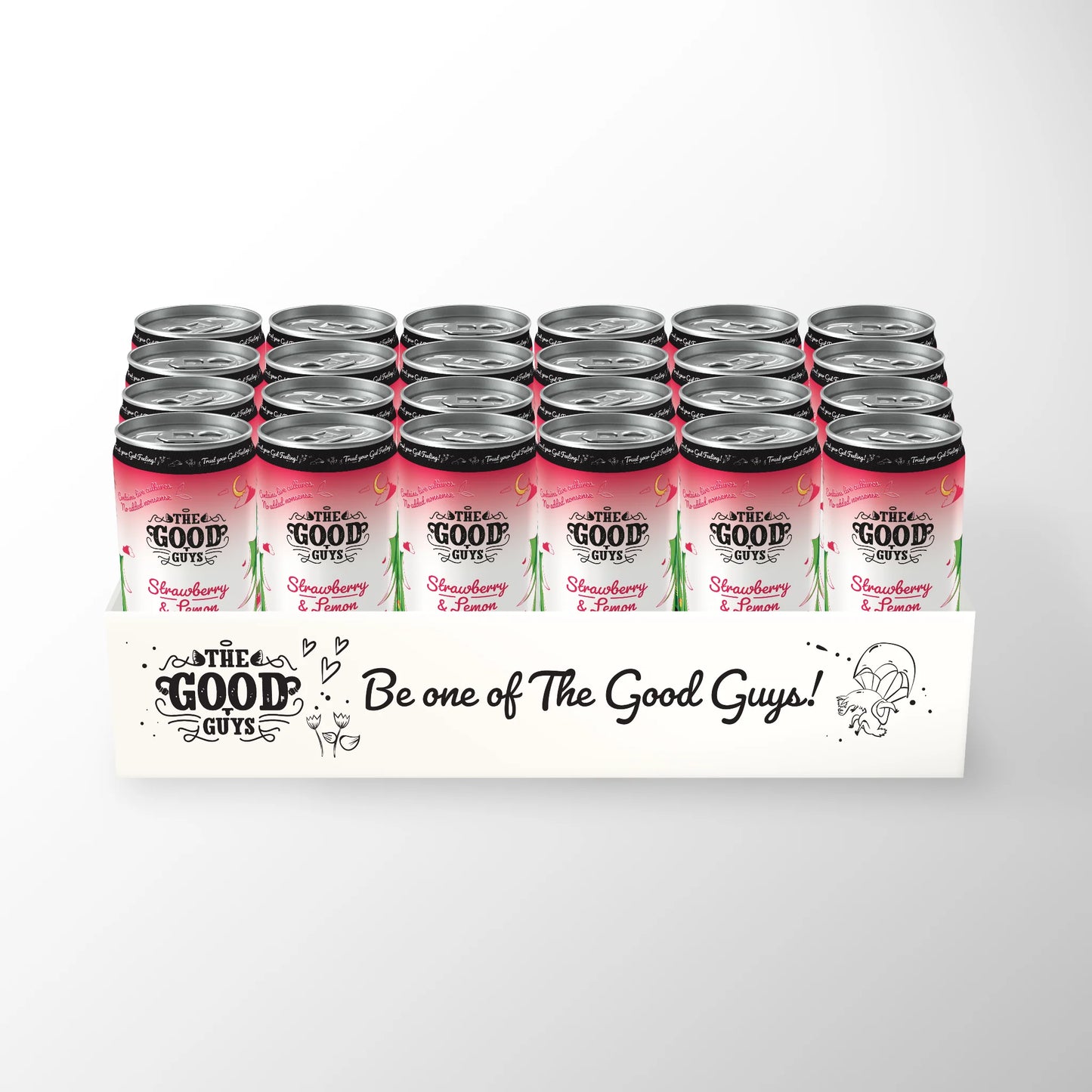 The Good Guys Luomu Kombucha Strawberry & Lemon