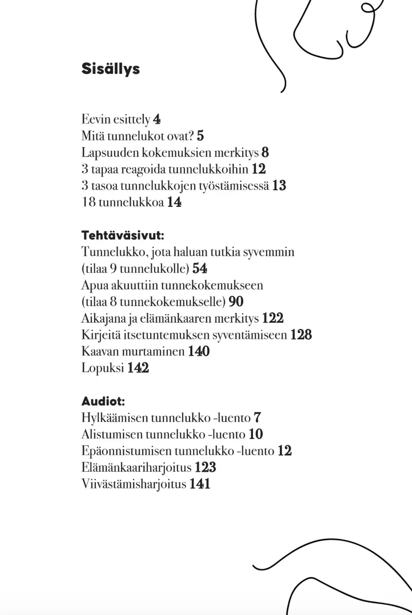 Tutustu tunnelukkoihin-Hidasta Elämää-Hyvinvoinnin Tavaratalo