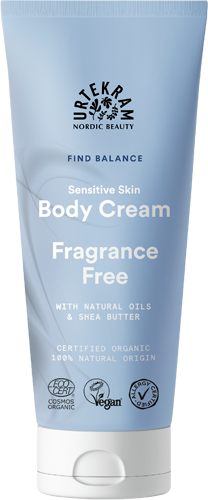 Urtekram Find Balance Fragrance Free Body Cream