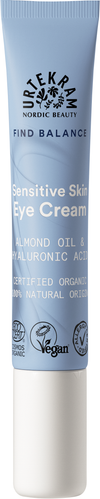 Urtekram Find Balance Fragrance Free Silmänympärysvoide-Urtekram-Hyvinvoinnin Tavaratalo