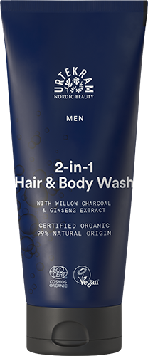 Urtekram Men 2in1 Hair & Body Wash-Urtekram-Hyvinvoinnin Tavaratalo