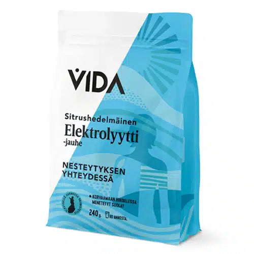 Vida Elektrolyyttijauhe Sitrushedelmäinen-Vida-Hyvinvoinnin Tavaratalo