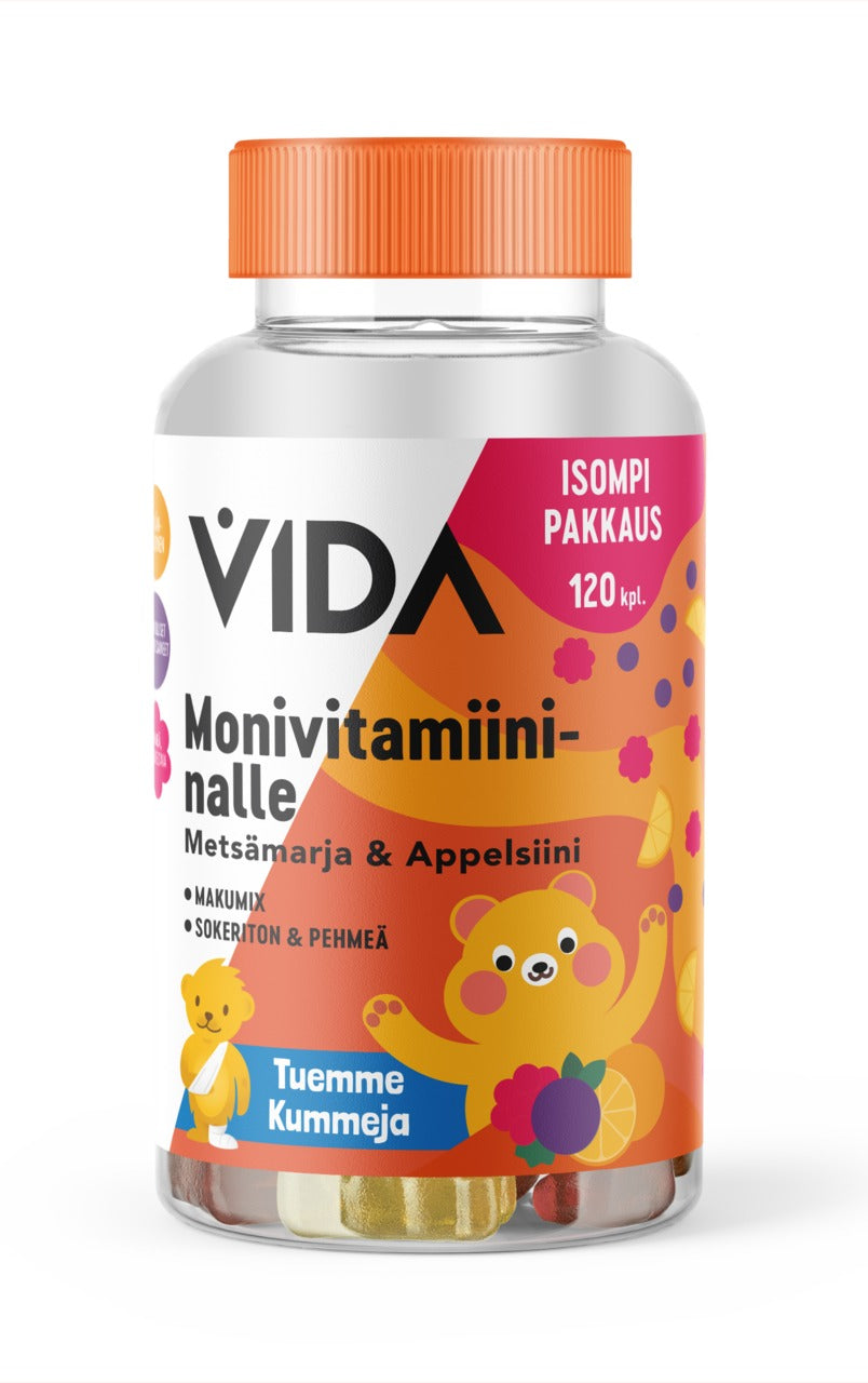 Vida Monivitamiininalle Metsämarja & Appelsiini-Vida-Hyvinvoinnin Tavaratalo