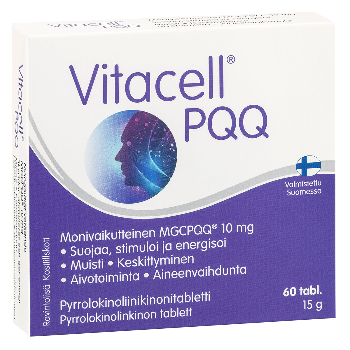 Vitacell PQQ-Hankintatukku-Hyvinvoinnin Tavaratalo