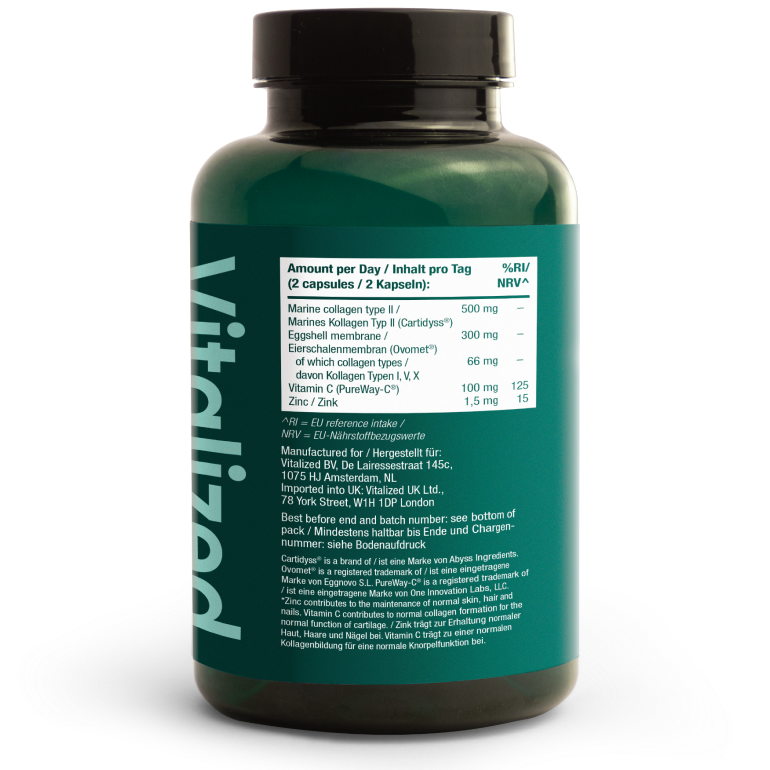 Vitalized Collagen Caps-Vitalized-Hyvinvoinnin Tavaratalo