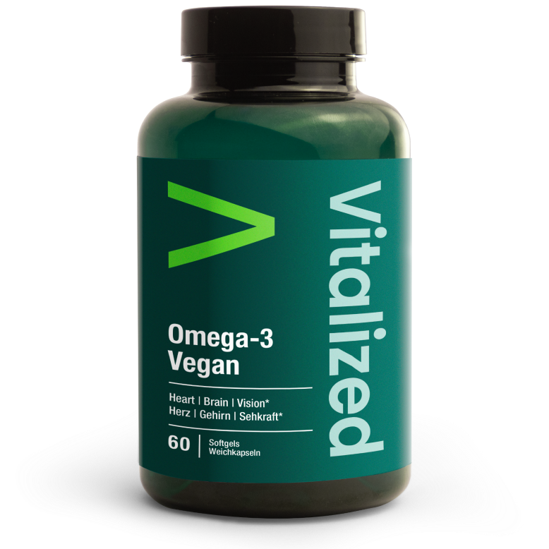 Vitalized Omega-3 Vegan-Vitalized-Hyvinvoinnin Tavaratalo