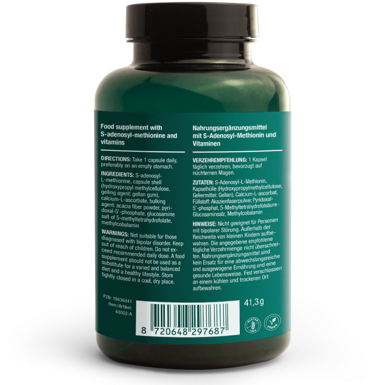 Vitalized SAMe+ 200 mg-Vitalized-Hyvinvoinnin Tavaratalo