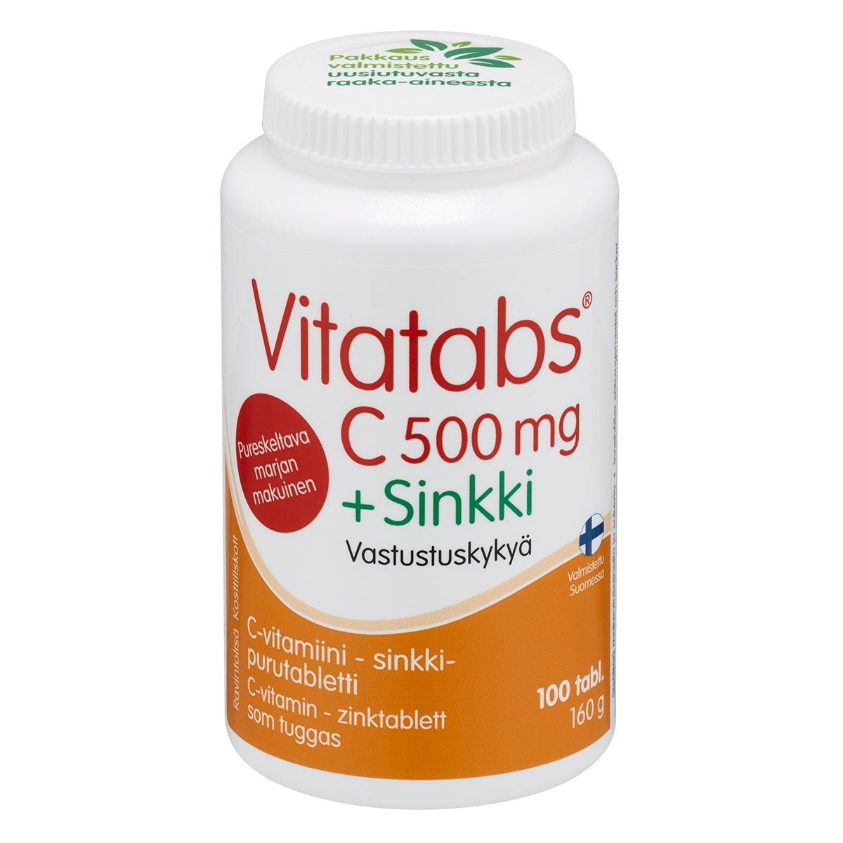 Vitatabs C 500 mg + Sinkki-Hankintatukku-Hyvinvoinnin Tavaratalo