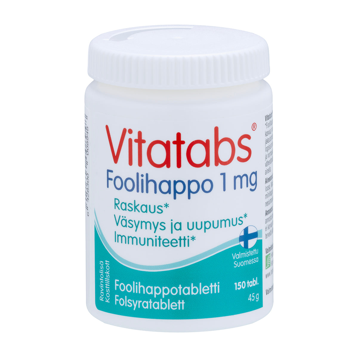Vitatabs Foolihappo 1 mg