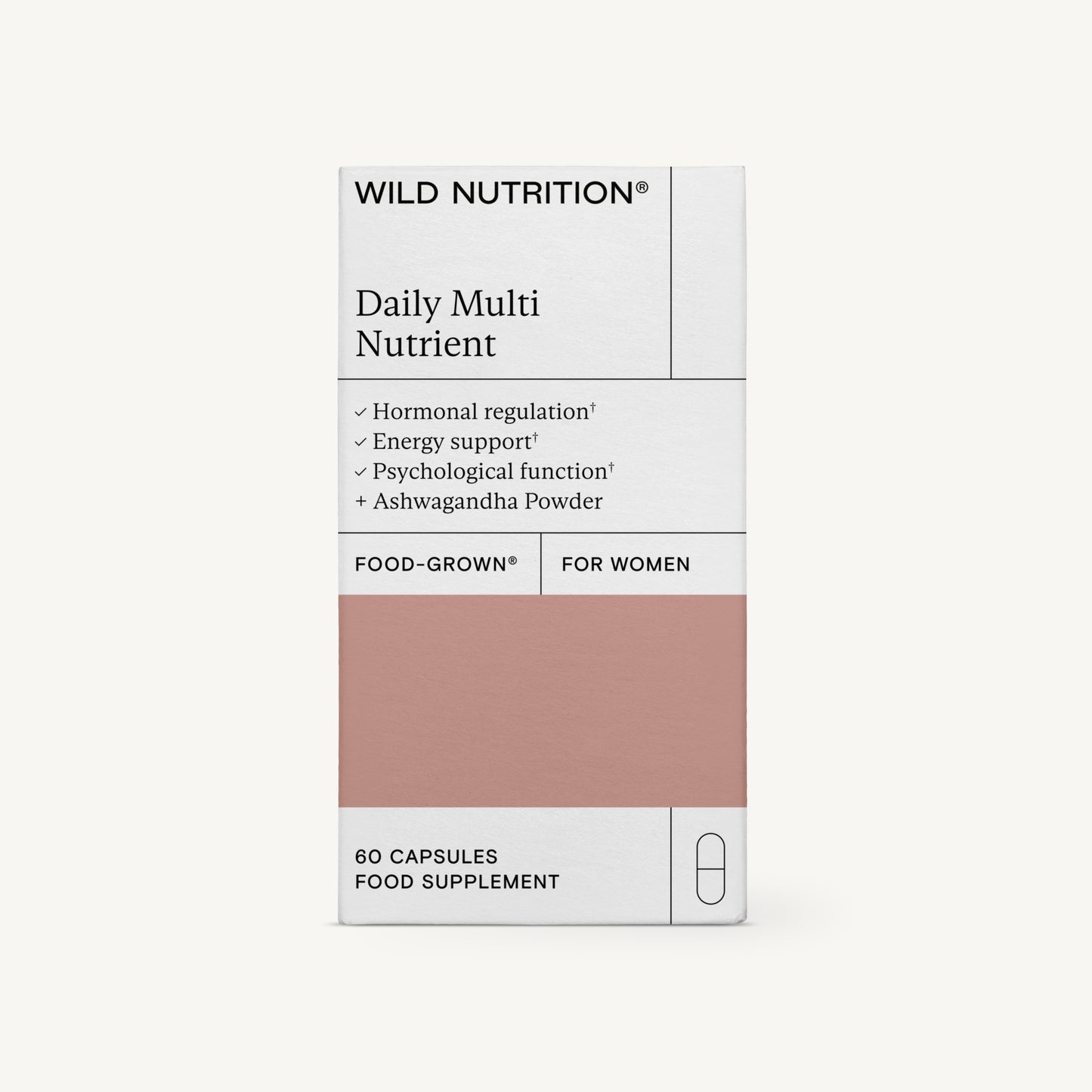 Wild Nutrition Daily Multi Nutrient Women's-Wild Nutrition-Hyvinvoinnin Tavaratalo