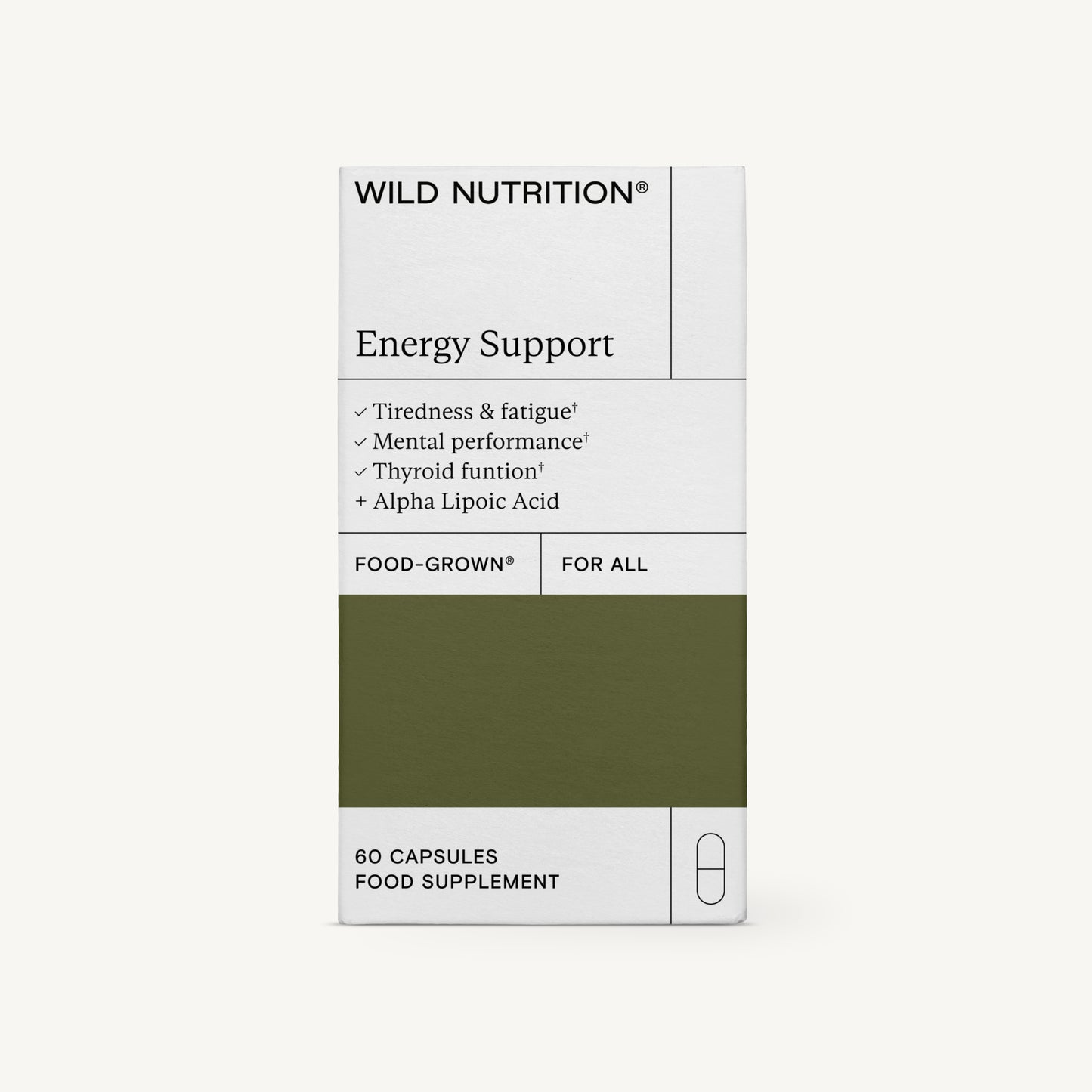 Wild Nutrition Energy Support-Wild Nutrition-Hyvinvoinnin Tavaratalo