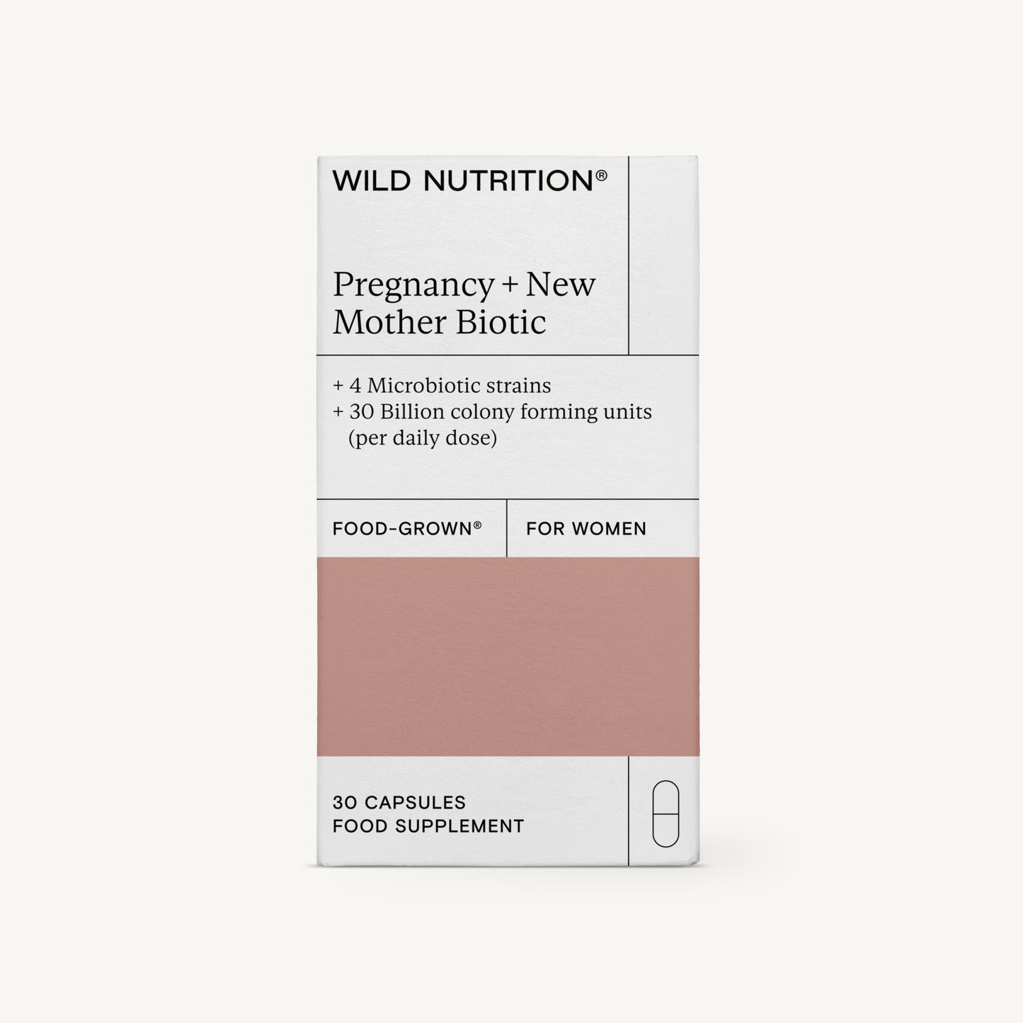 Wild Nutrition Pregnancy and New Mother Biotic-Wild Nutrition-Hyvinvoinnin Tavaratalo