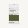 Wild Nutrition Vitamin D-Wild Nutrition-Hyvinvoinnin Tavaratalo
