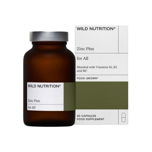 Wild Nutrition Zinc Plus-Wild Nutrition-Hyvinvoinnin Tavaratalo