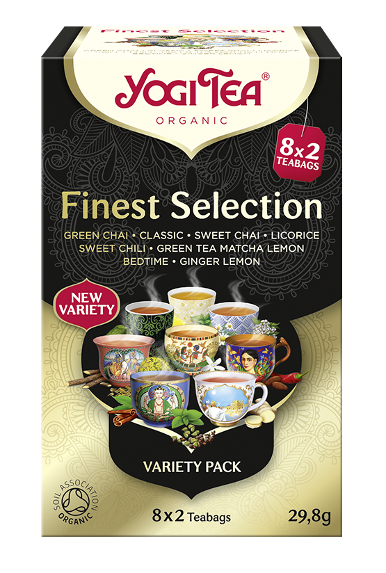 YogiTea Luomu Finest Selection Tee-YogiTea-Hyvinvoinnin Tavaratalo