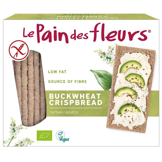 Le Pain des Fleurs Luomu Gluteeniton Näkkileipä Tattari-Le Pain des Fleurs-Hyvinvoinnin Tavaratalo