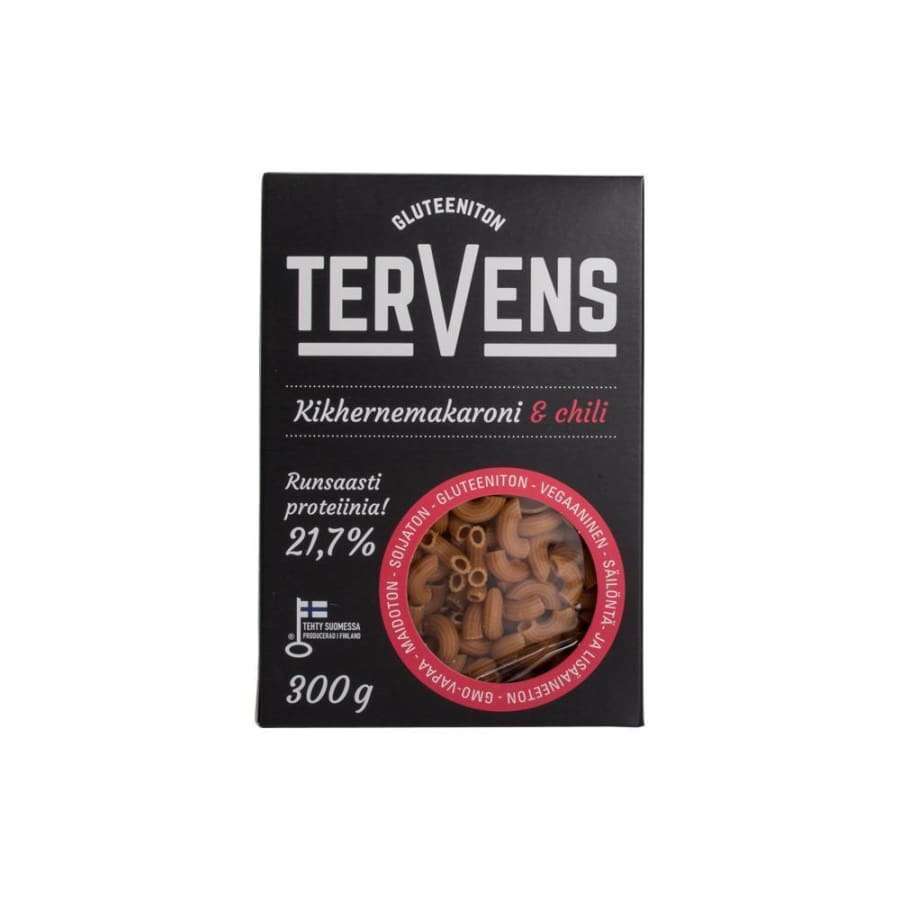 Tervens Kikhernemakaroni & Chili-Tervens-Hyvinvoinnin Tavaratalo