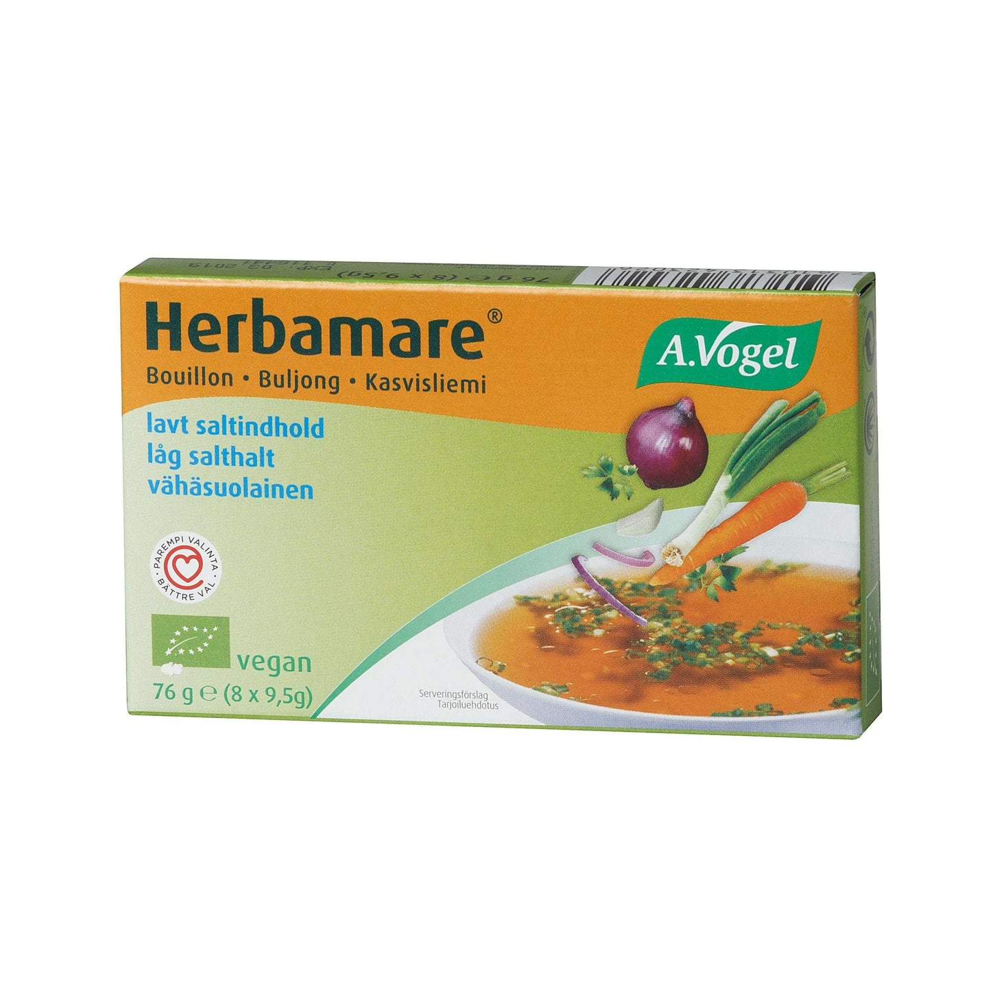 A.Vogel Herbamare Luomu Kasvisliemikuutio Vähäsuolainen-A.Vogel-Hyvinvoinnin Tavaratalo