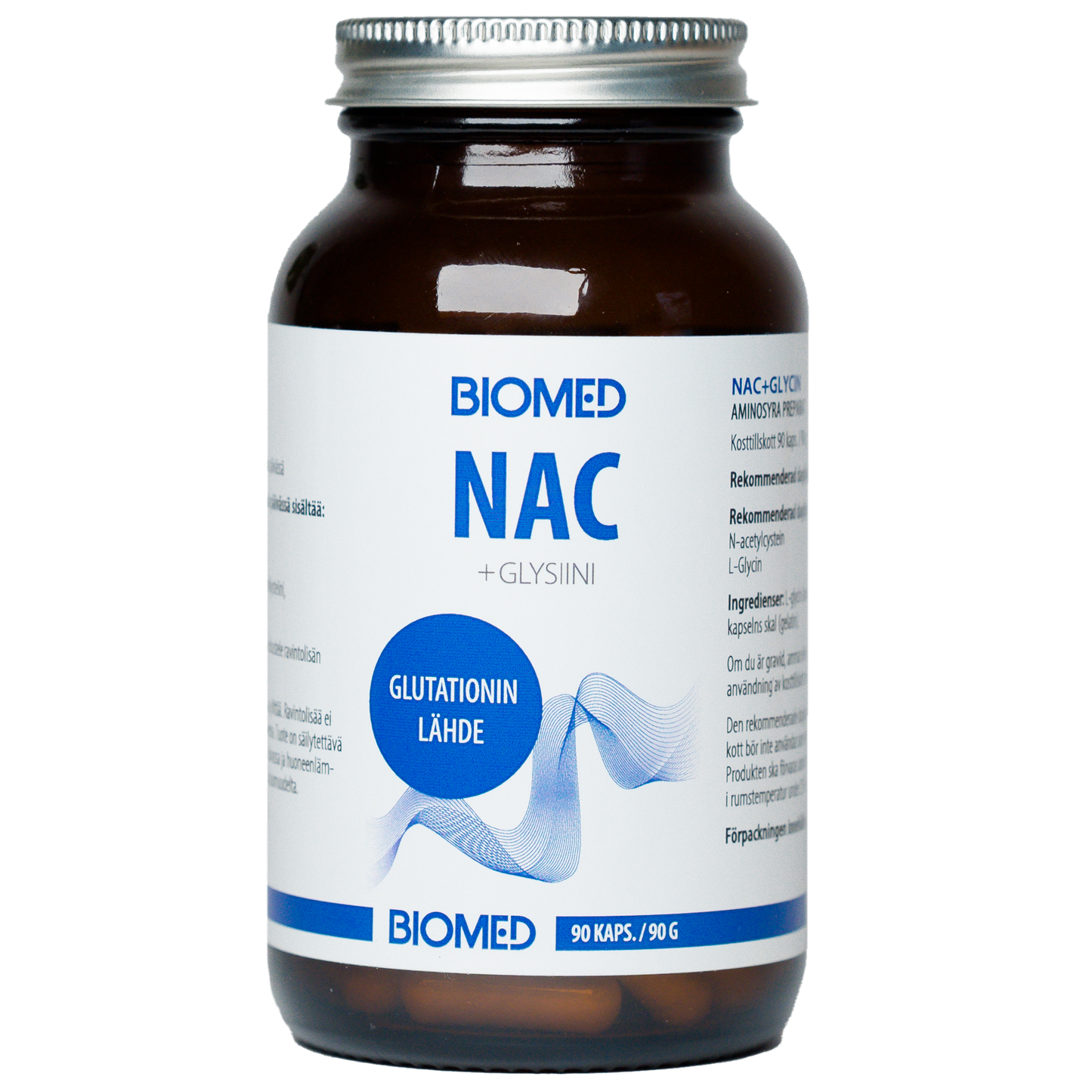 Biomed NAC + Glysiini-Biomed-Hyvinvoinnin Tavaratalo
