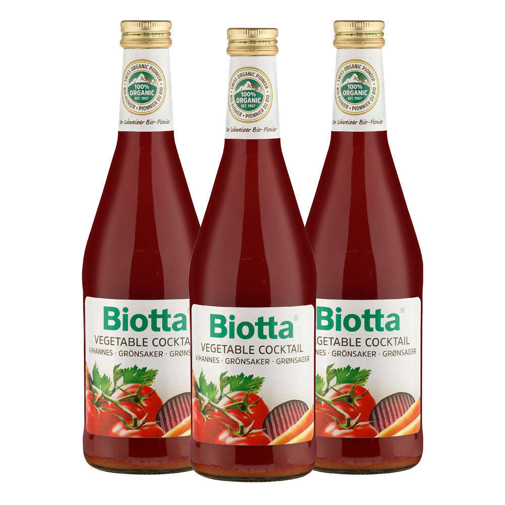 Biotta Luomu Vihannestäysmehu 3-pack-Biotta-Hyvinvoinnin Tavaratalo